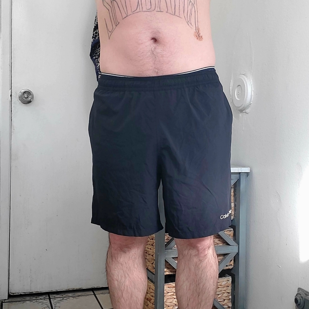 Men's Calvin Klein Drawstring Swim Trunks